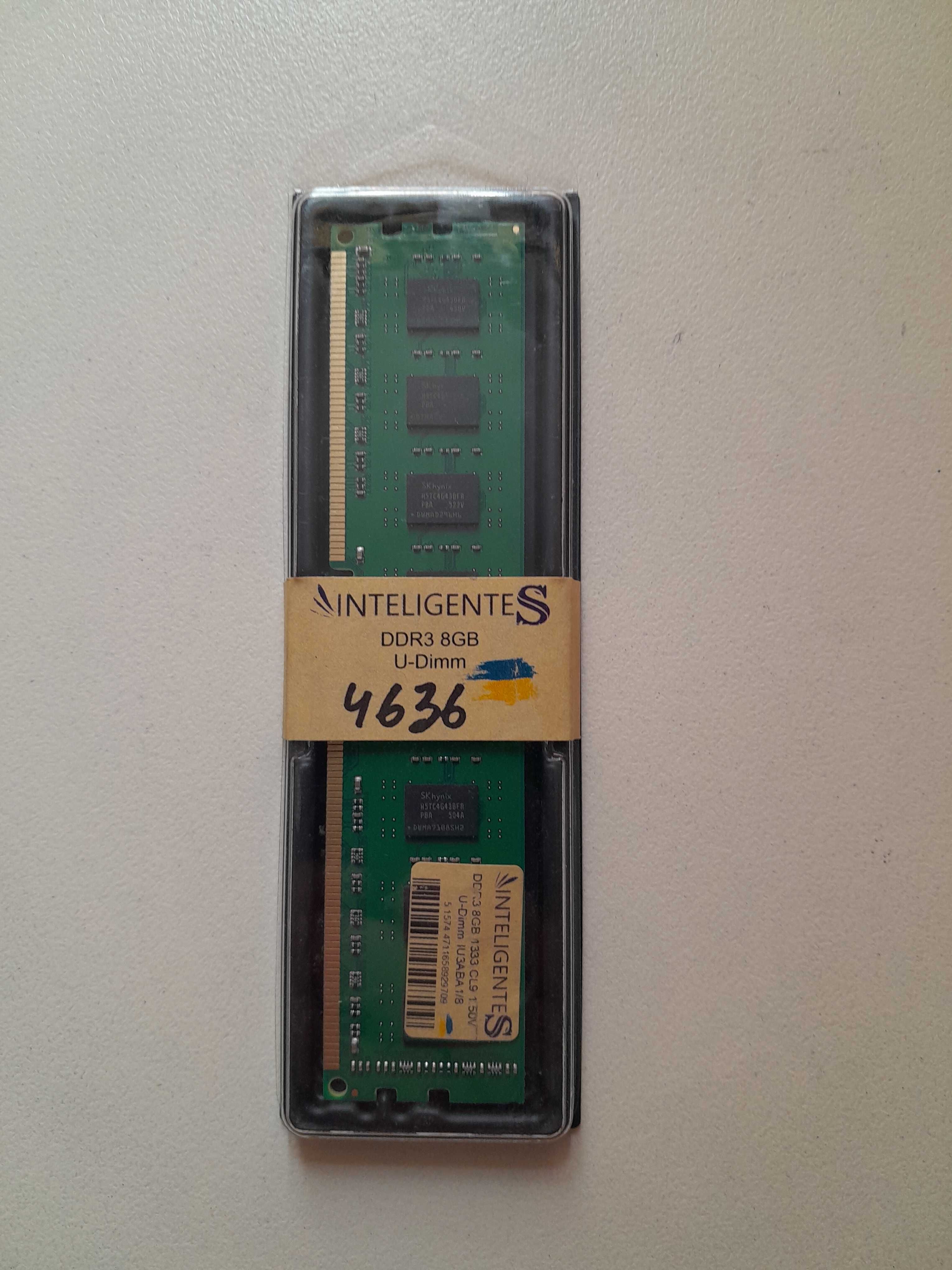 Модуль памяти для компьютера DDR3 8GB 1333 MHz INTELIGENTES