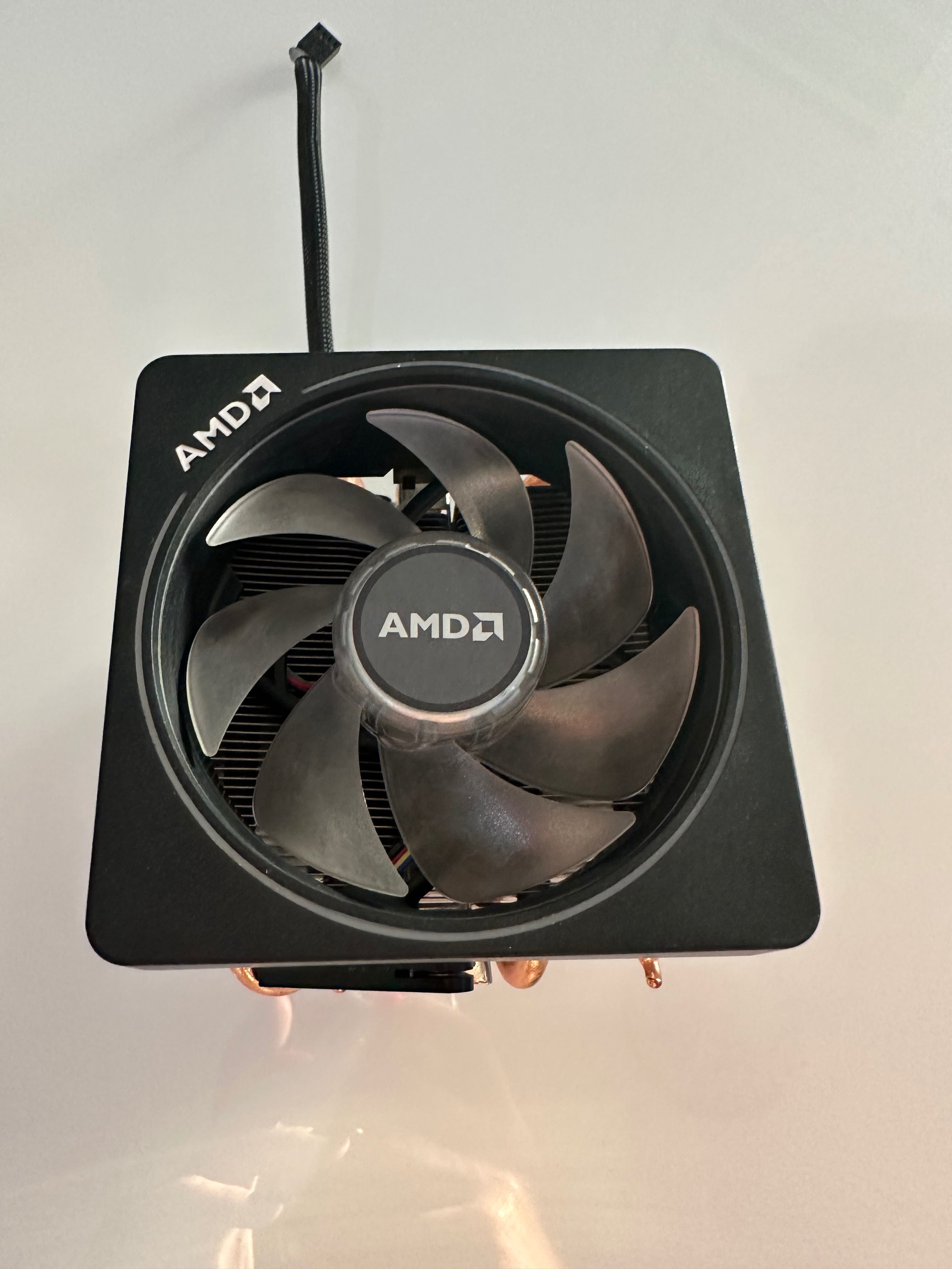 Chłodzenie CPU AMD Wraith Prism led