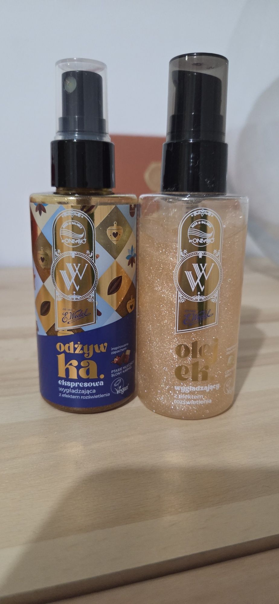 Onlybio&wedel olejek i odżywka