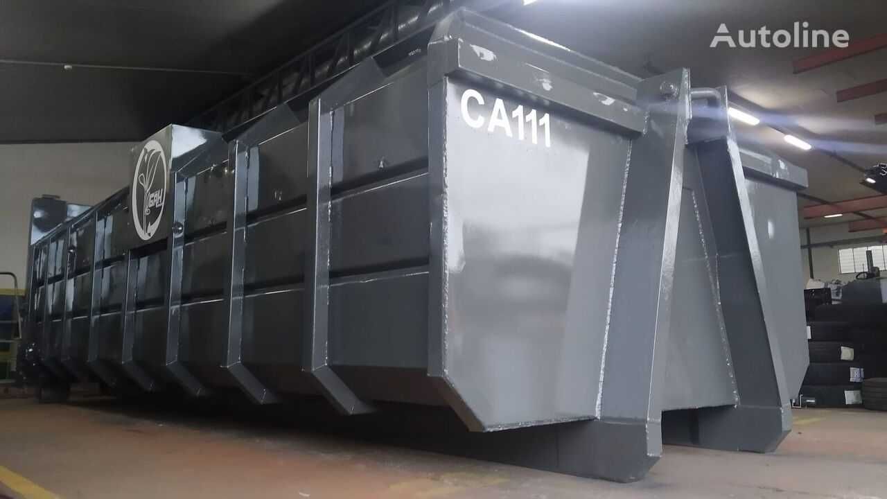 Contentor de gancho Aberto, Fechado, Compactador, Posto-Fixo de 20