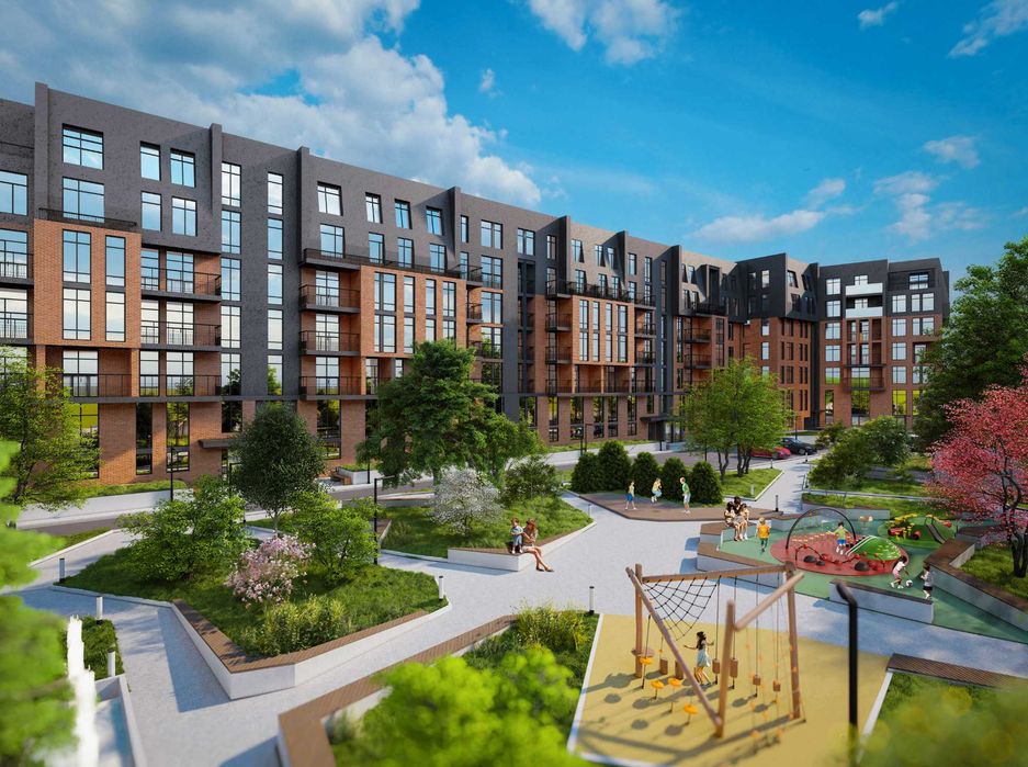 Продажа квартиры в новом доме в английском стиле. Рассрочка 3 года