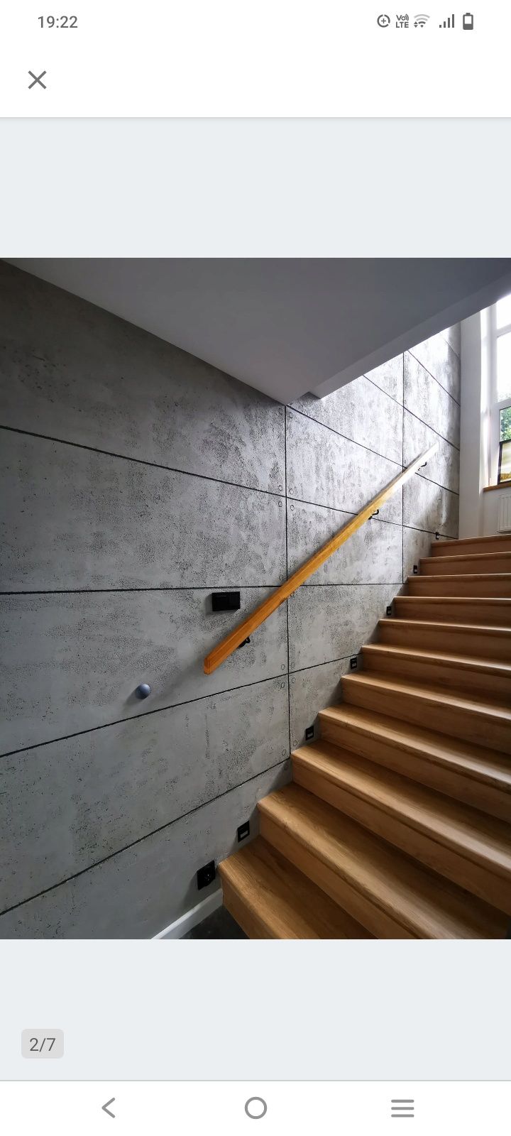Tynk architektoniczny Luxbud New Design BA-001 surowy beton 22 kg