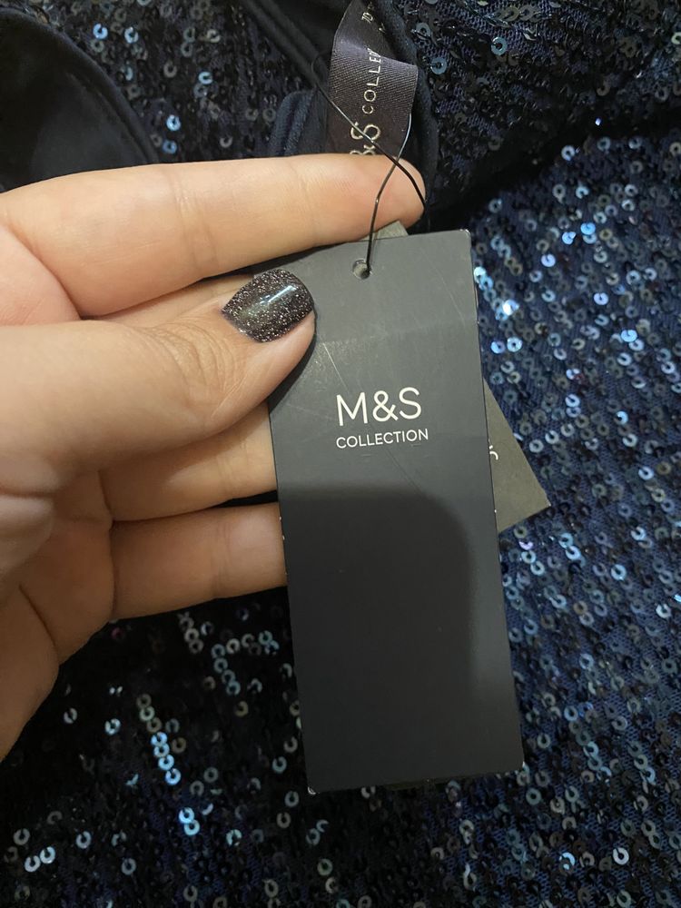 Сукня святкова блискуча з пайєтками m&s