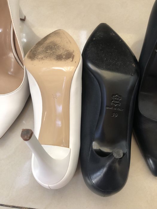 Baldinini чорні стильні жіночі туфлі та білі Dali Belleza