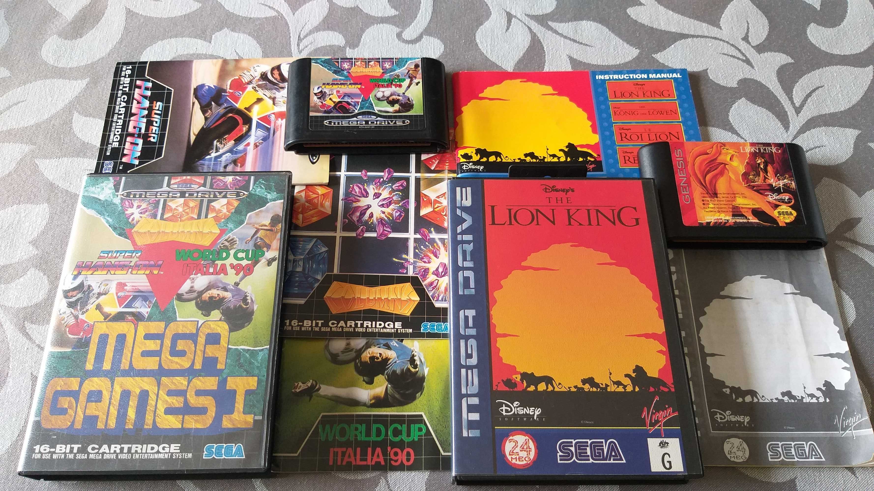 14 Jogos Mega Drive e Master System