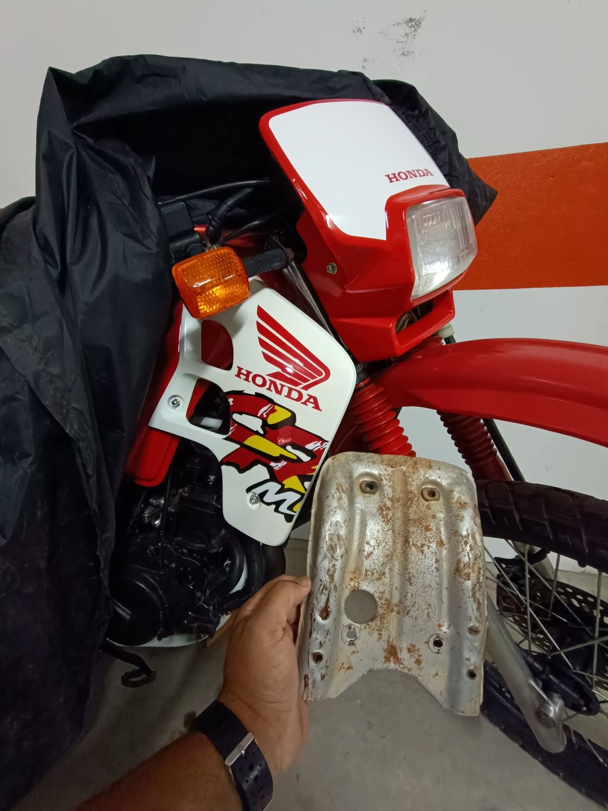 Proteção motor Honda CRM 50/75