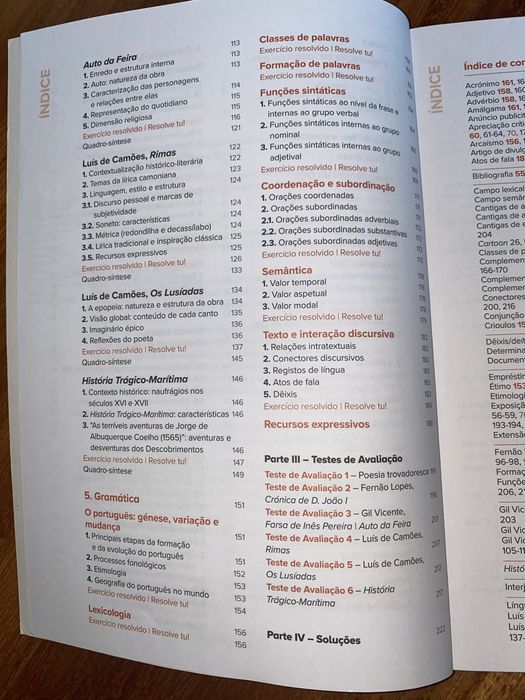 Manual “Guia de Estudo 10 Ano” de Português