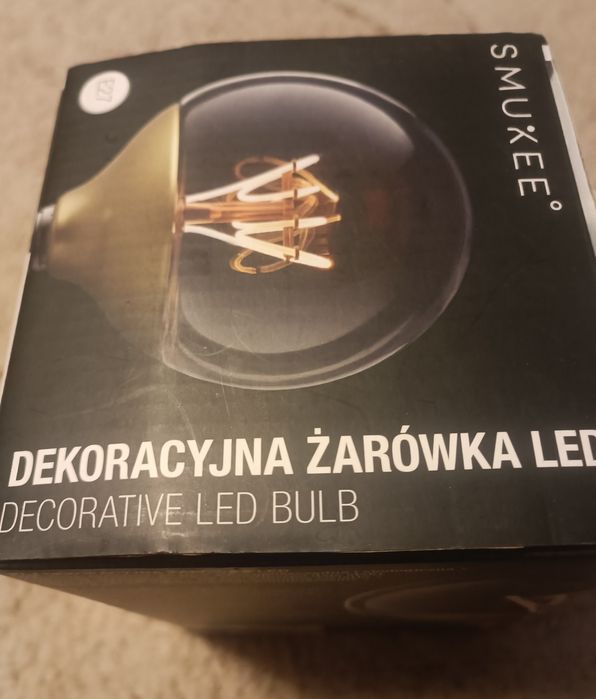 Dekoracyjna żarówka LED, E27.