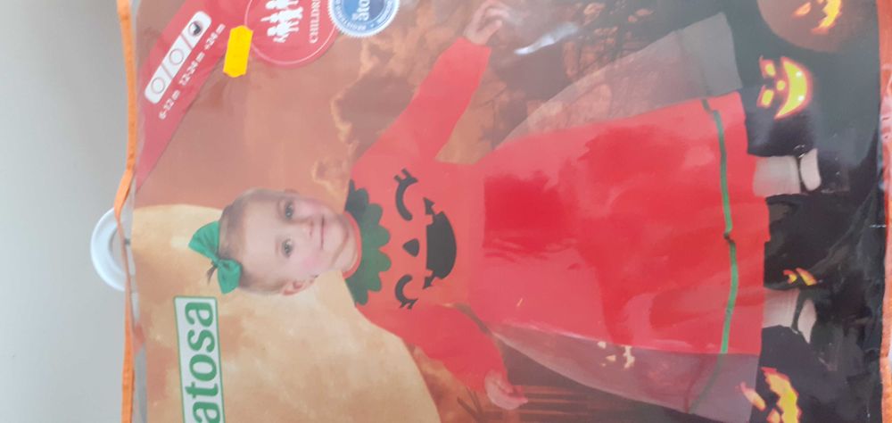 Disfarce de abóbora