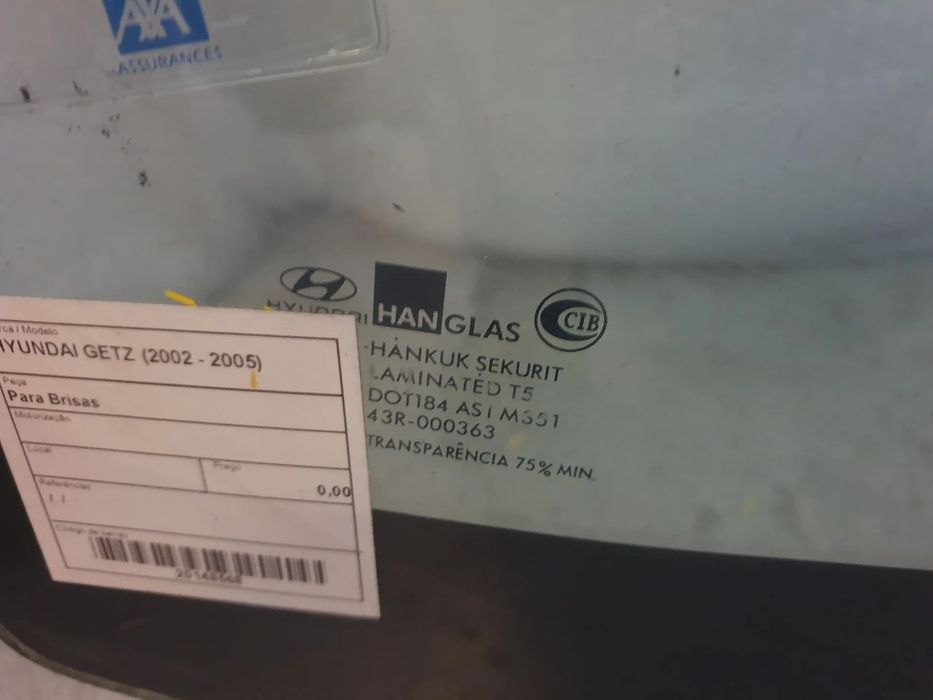 Pára-brisas HYUNDAI Getz (TB)