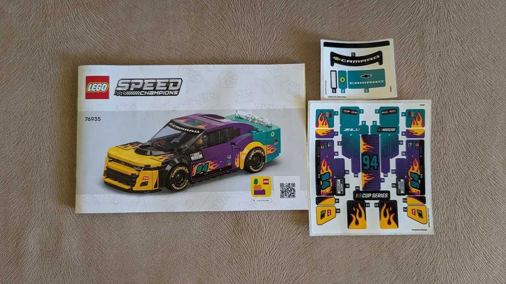 Lego Speed Champions 76935 NASCAR® Next Gen Chevrolet Camaro ZL1