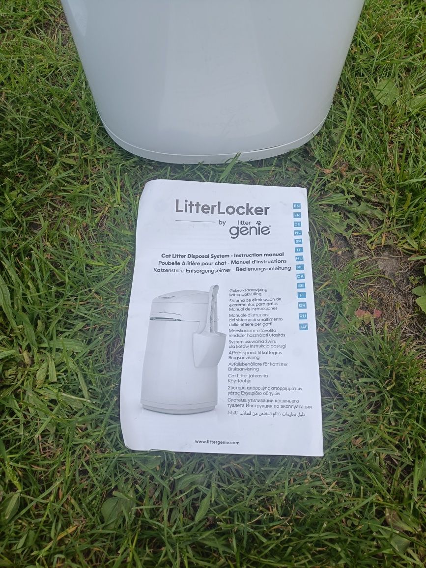 Kosz, pojemnik na zużyty żwirek firmy LitterLocker