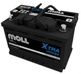 NOWY! Akumulator Rozruchowy MOLL X-Tra Charge - 12V - 75Ah - 720A P+