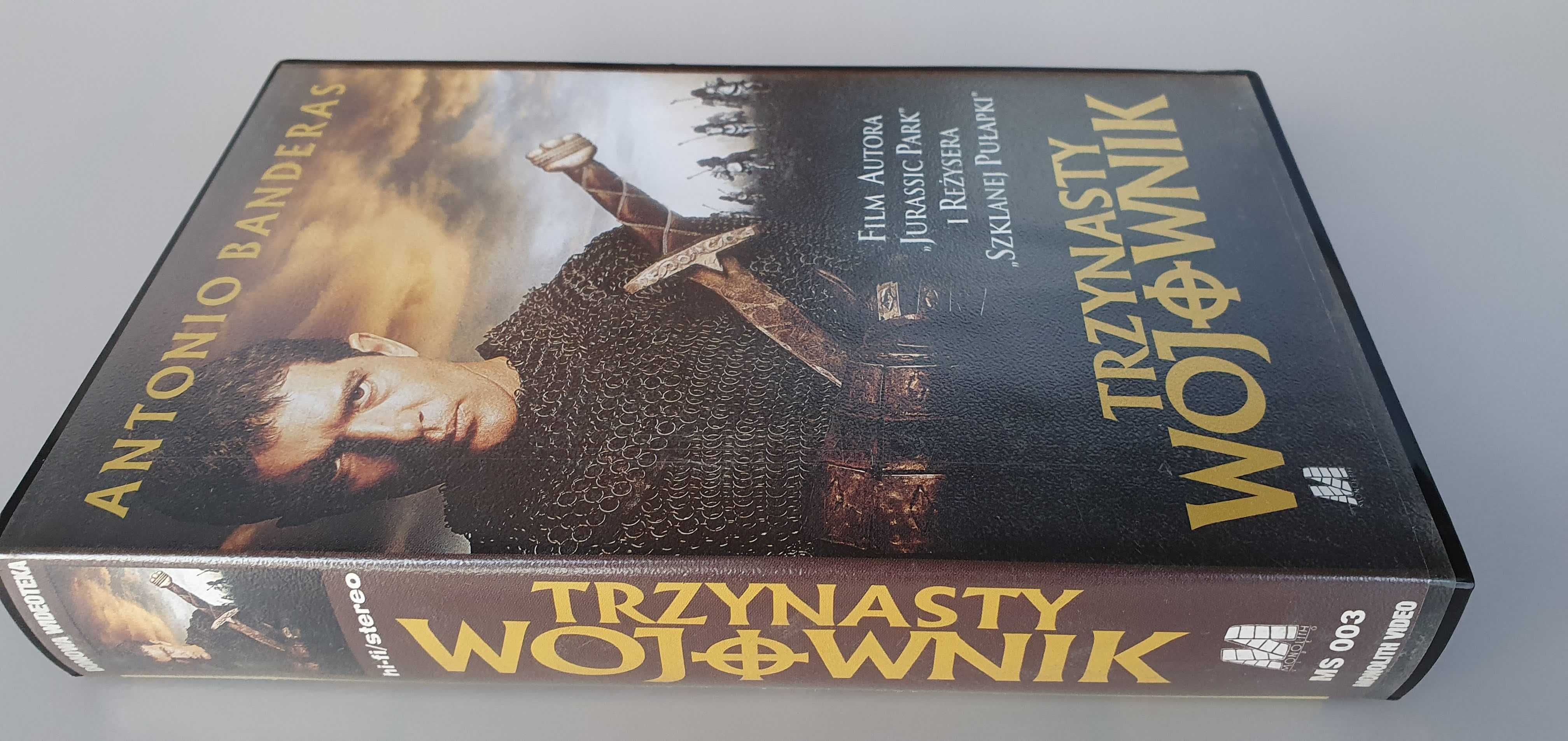 Kaseta wideo VHS - Trzynasty wojownik