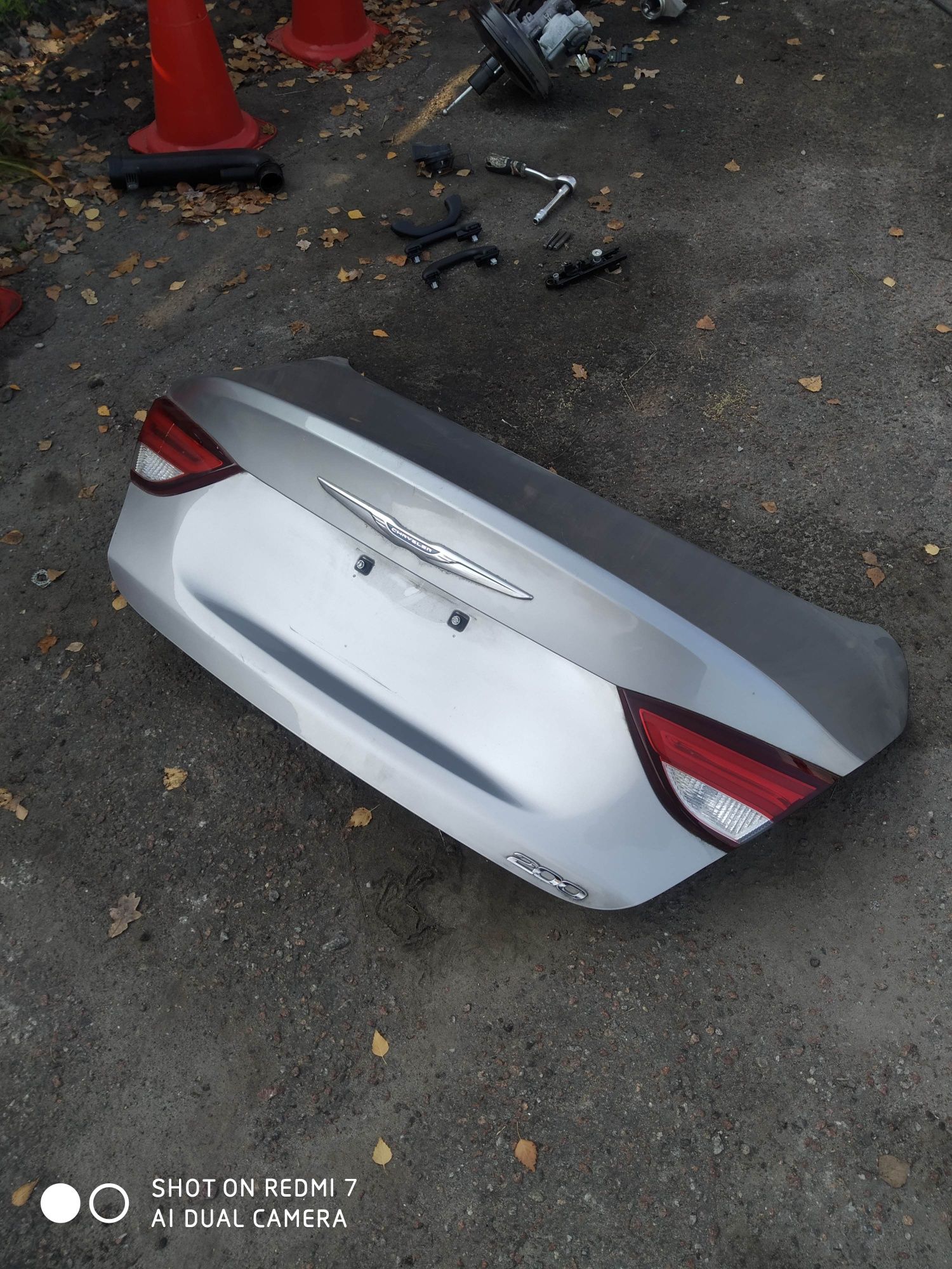 Chrysler 200 2015-17 рік usa  кришка багажніка ляда