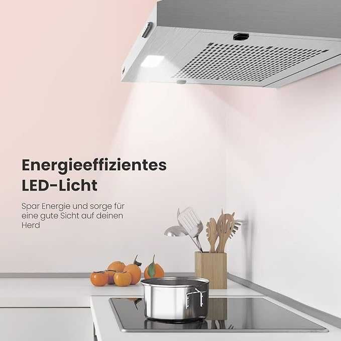 Okap podszafkowy Comfee CHU 3.6F17BS 60cm