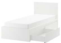 Łóżko Malm Ikea 90x100