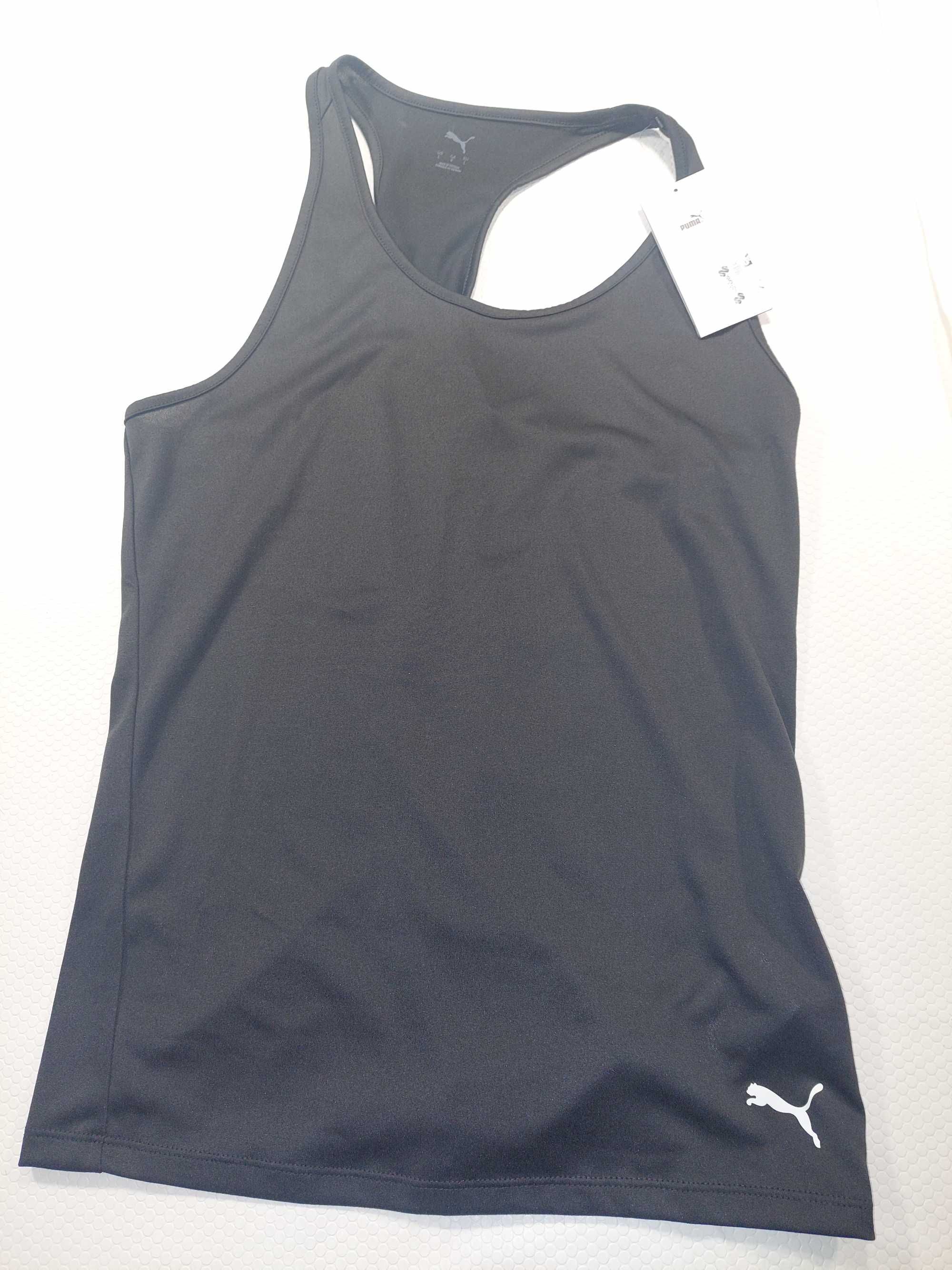 Top mulher desportivo Puma em preto L