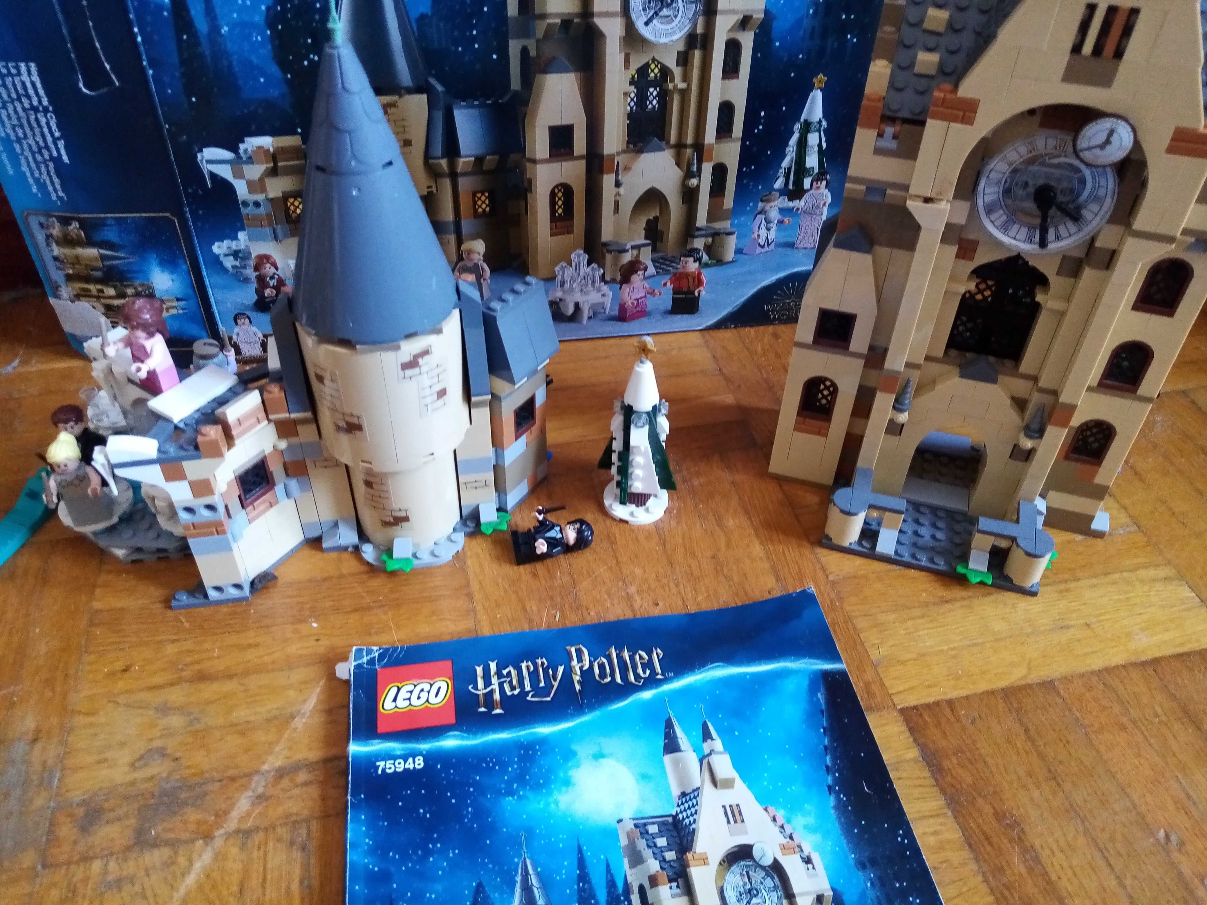 Lego Harry potter wieża zegarowa 75948 komplet instr pudełko