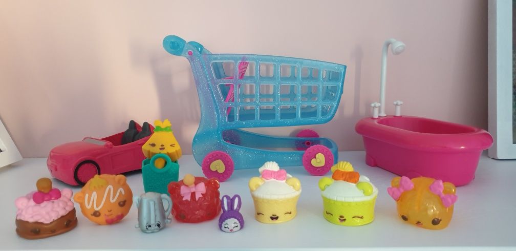 Shopkins zakupy plus koniki pony wanna simba  i auto