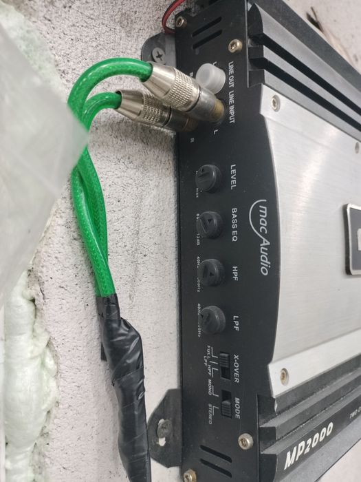 Двухкпнальний автомобільний підсилювач MAC MP2000