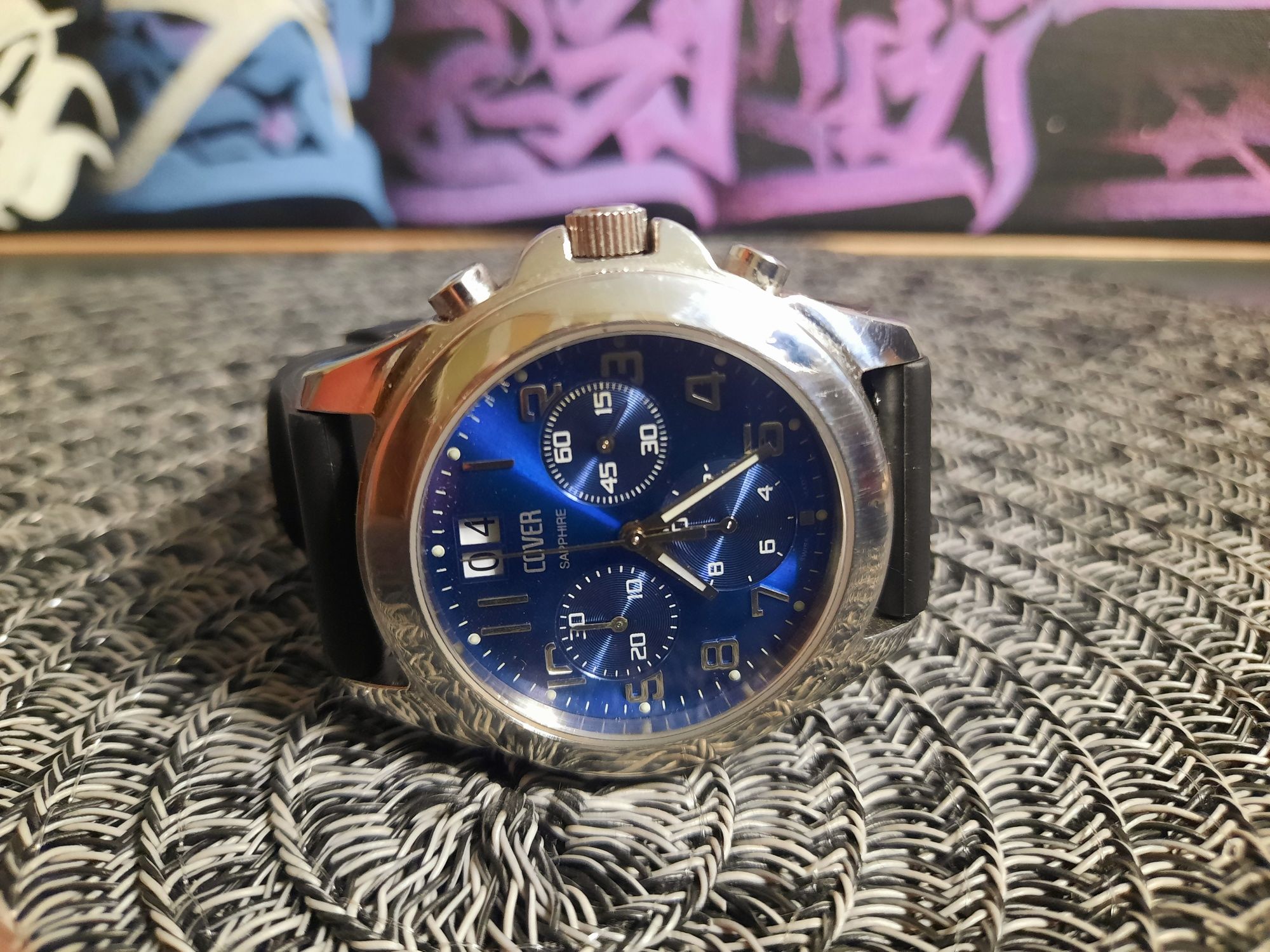 Годинник Cover swiss made хронограф