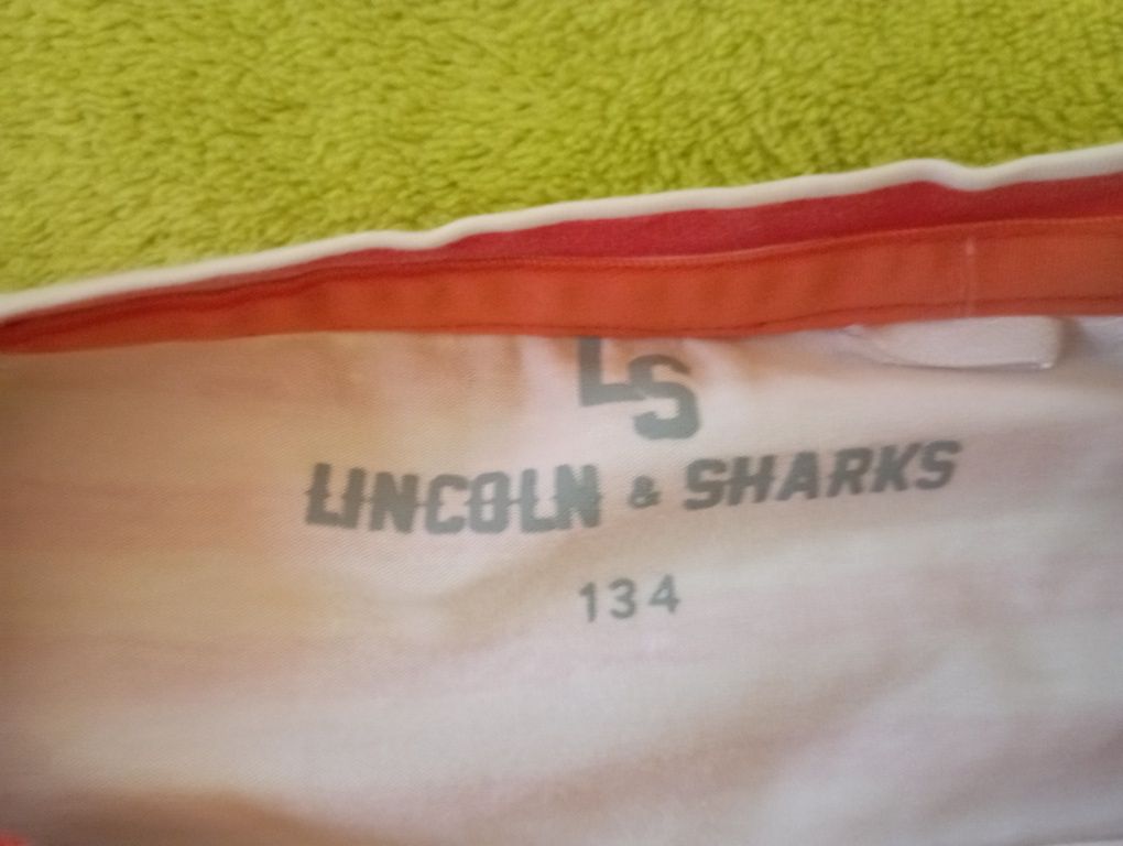 Bluzeczka paski dziewczynka 134 lincoln&sharks