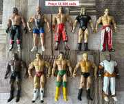 varias Figuras wwe wrestling brinquedos bonecos ringue titulos coleçao