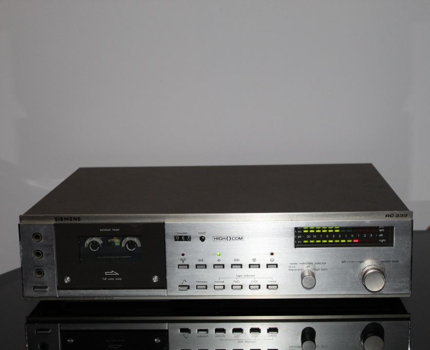 SIEMENS RC 333 Magnetofon deck stereo vintage audiofilski Wysyłka
