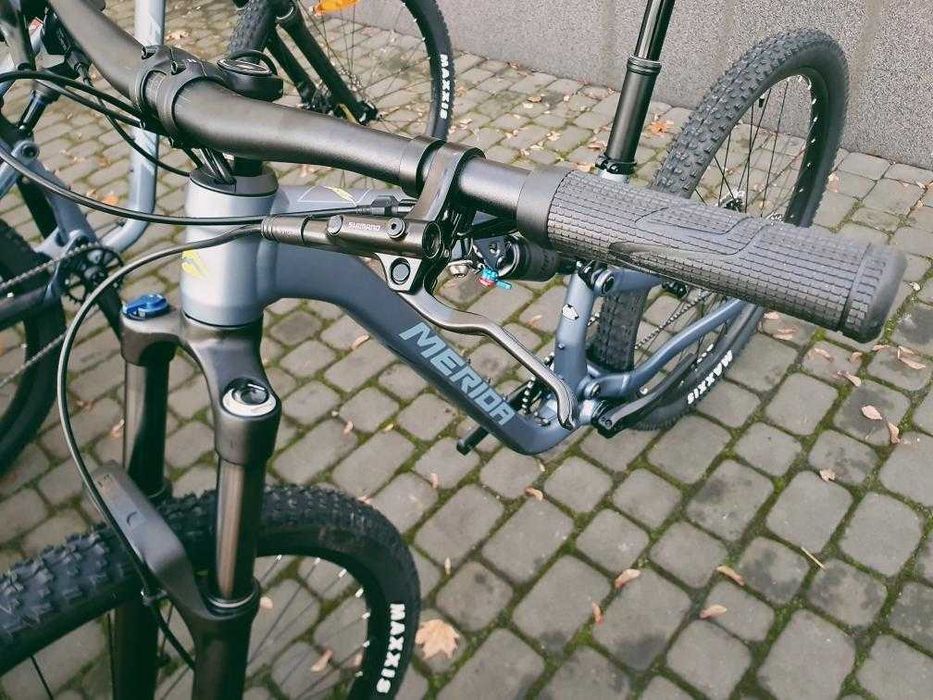 Merida One-Twenty 300 XShort (15,5"), niebieski/limonka, -35% OKAZJA!