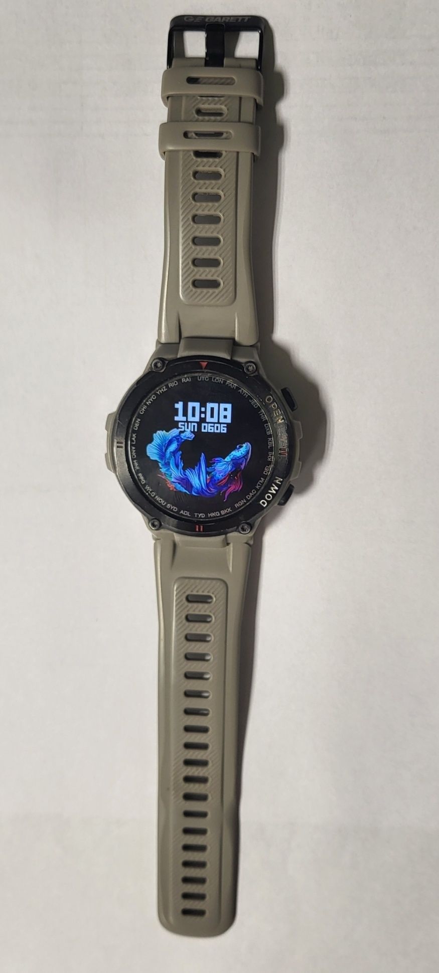 Zegarek Smartwatch Garett Sport Combat RT Beżowy