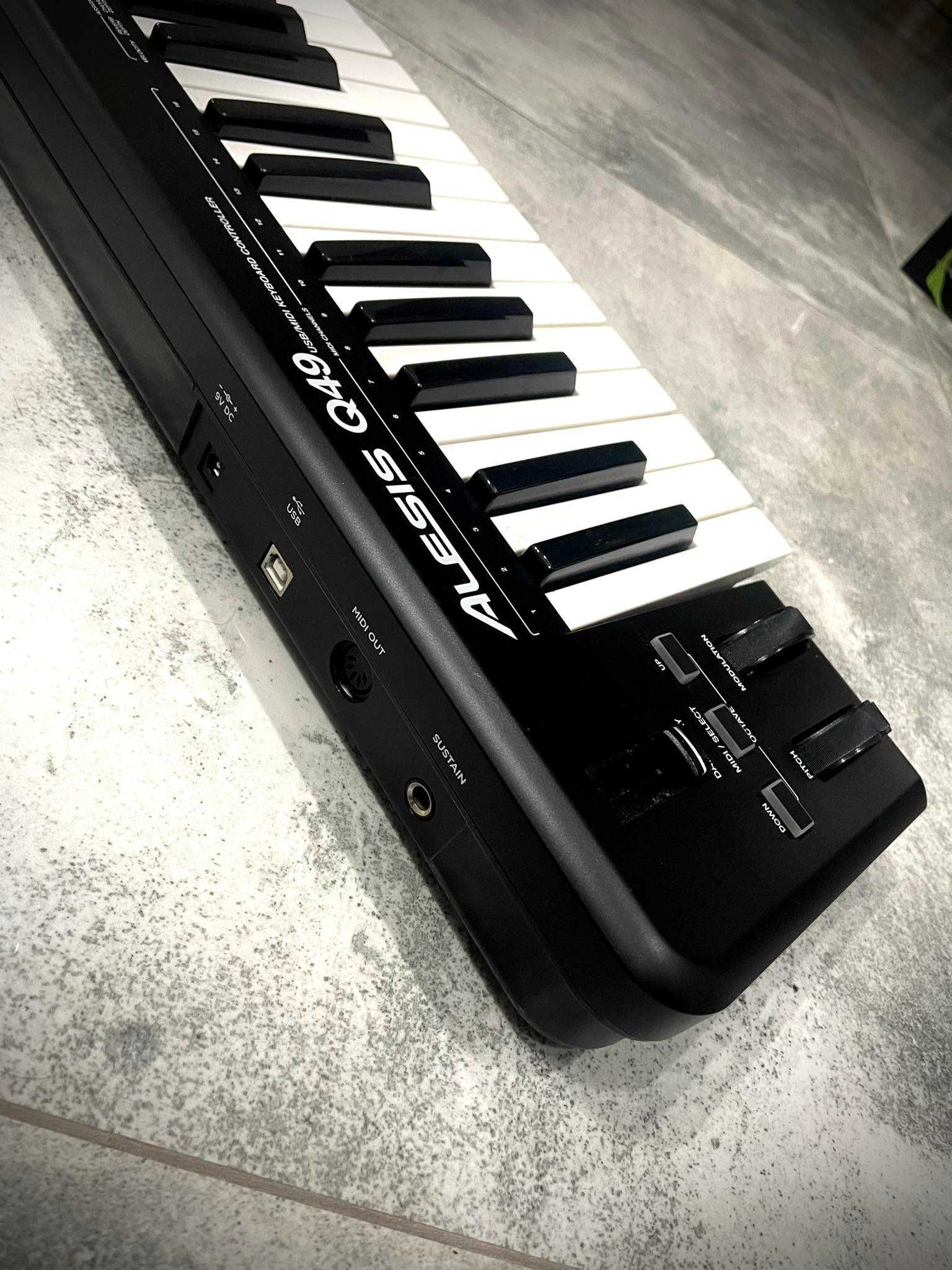 Klawiatura sterująca MIDI USB Alesis Q49! Jak nowa!