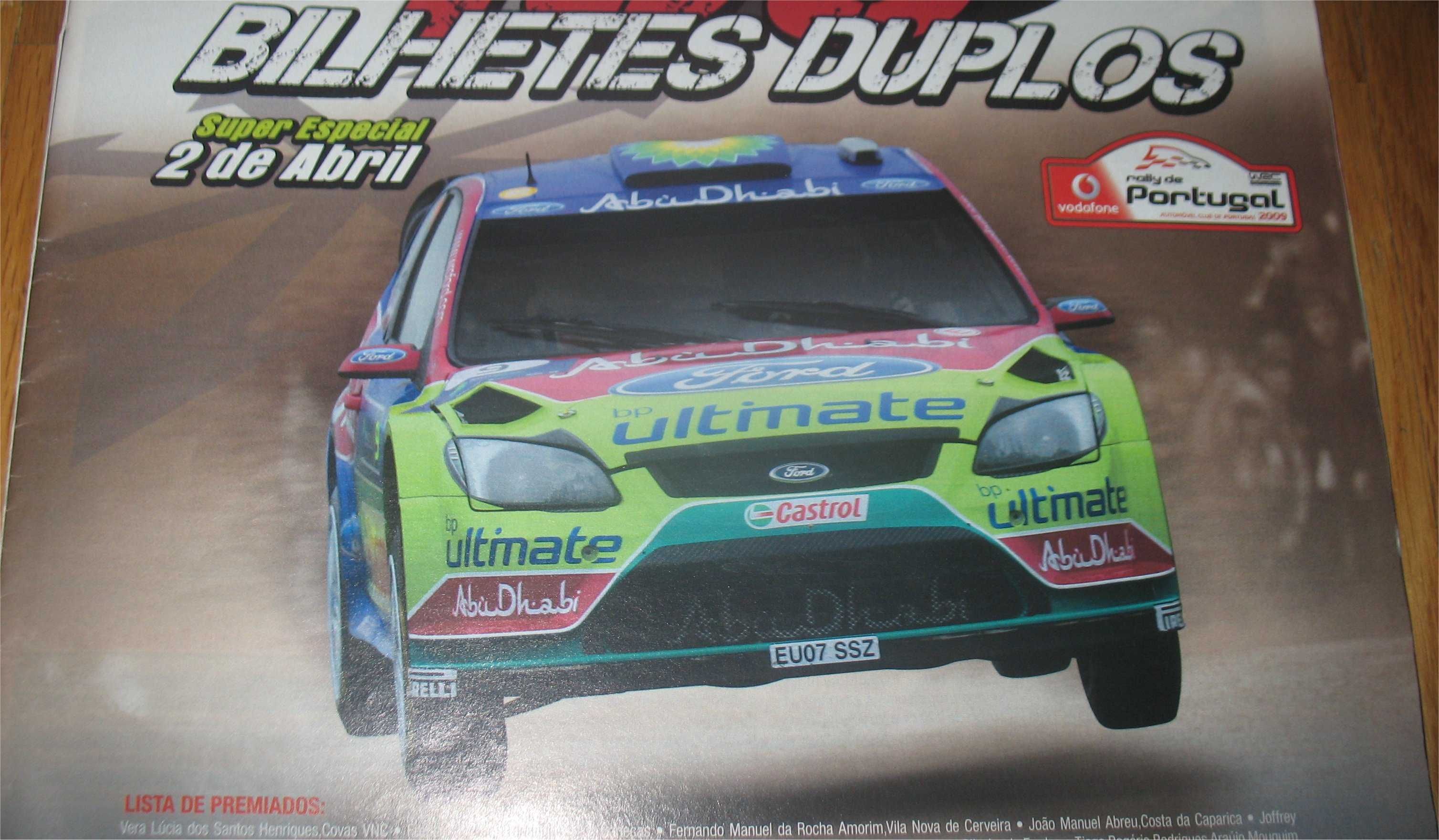 Poster - Ford Focus WRC - Rally 2009