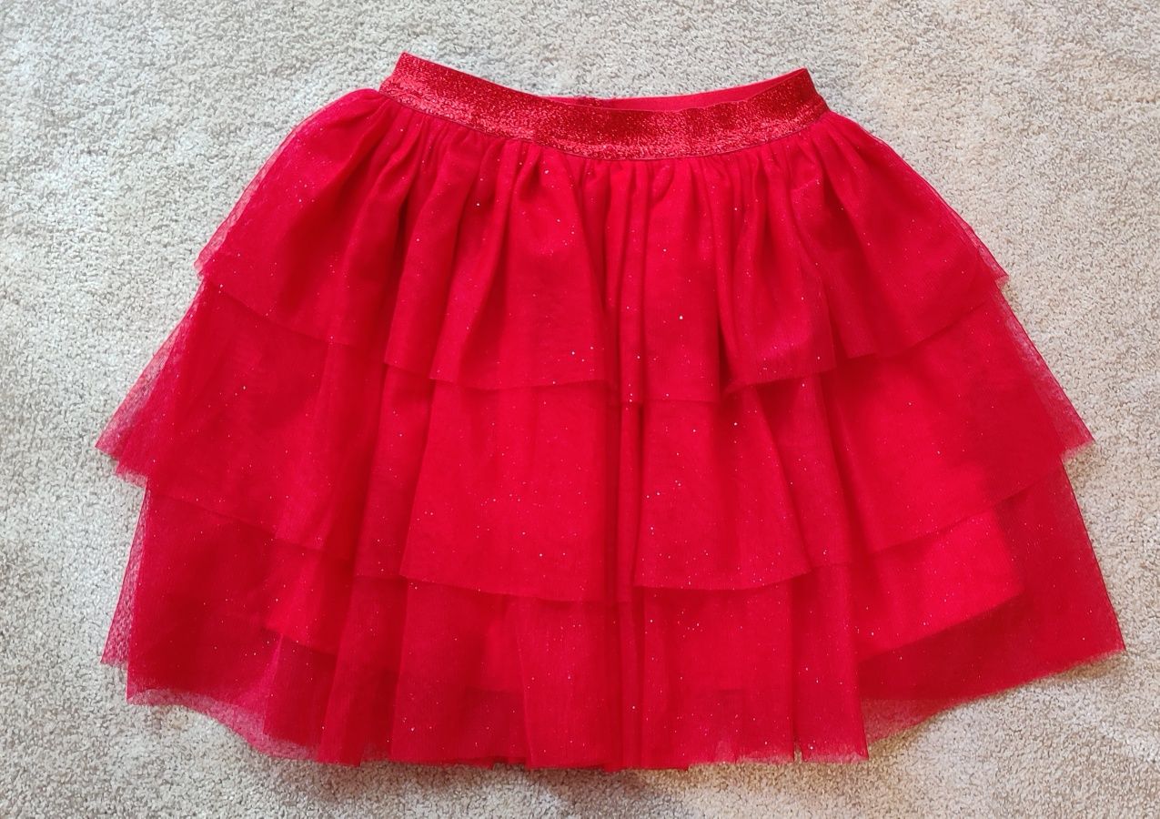Spódniczka zestaw 3 szt rozmiar 122 balerina tutu