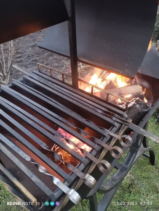 Мангал "Корабель,барбекю"Екслюзивна робота 1 у свому родіі