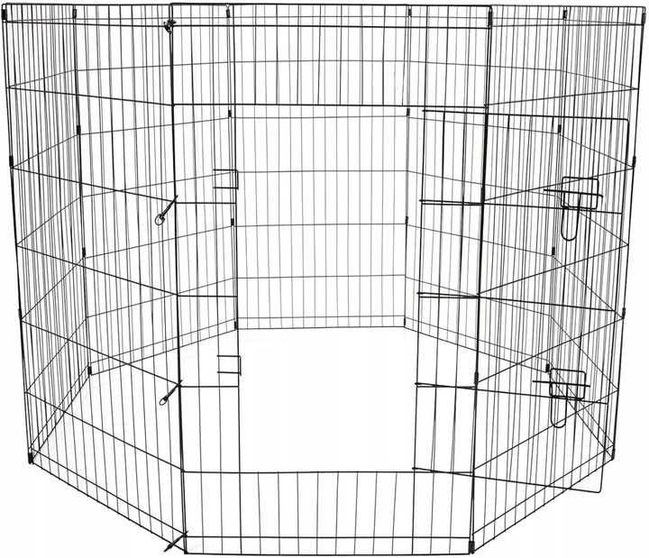 SKŁADANY KOJEC DLA SZCZENIAKÓW zagroda dla psa psów królików 107cm XXL