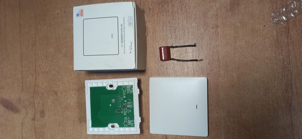 Woolley Sa-025-1C Bez Przewodu Neutralnego Przełącznik Ścienny Wifi