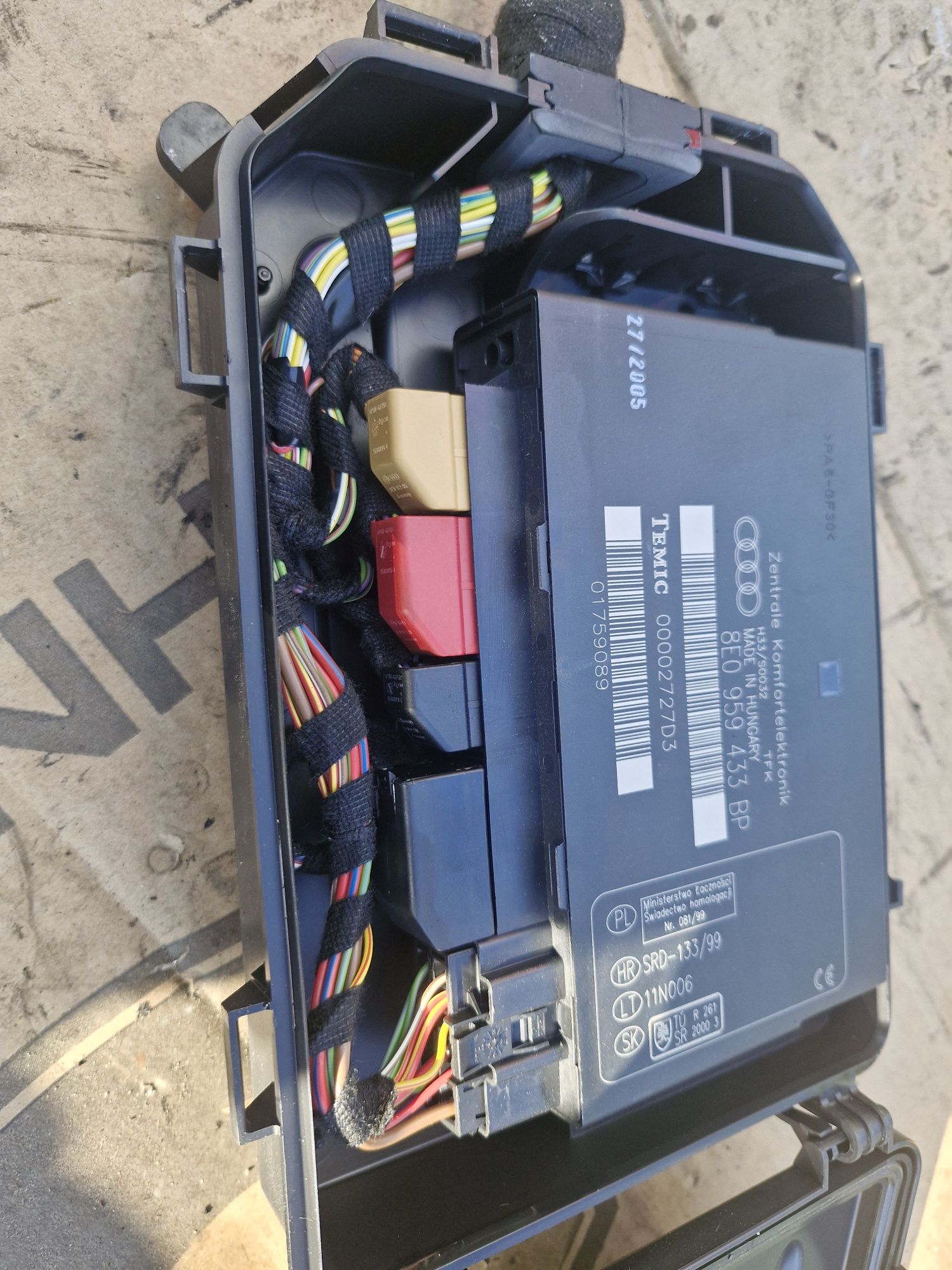 Modul komfortu audi a4 b6 b7