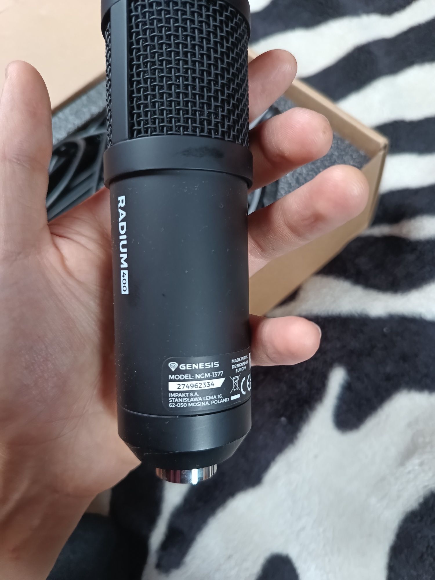 Mikrofon studyjny Genesis Radium 400