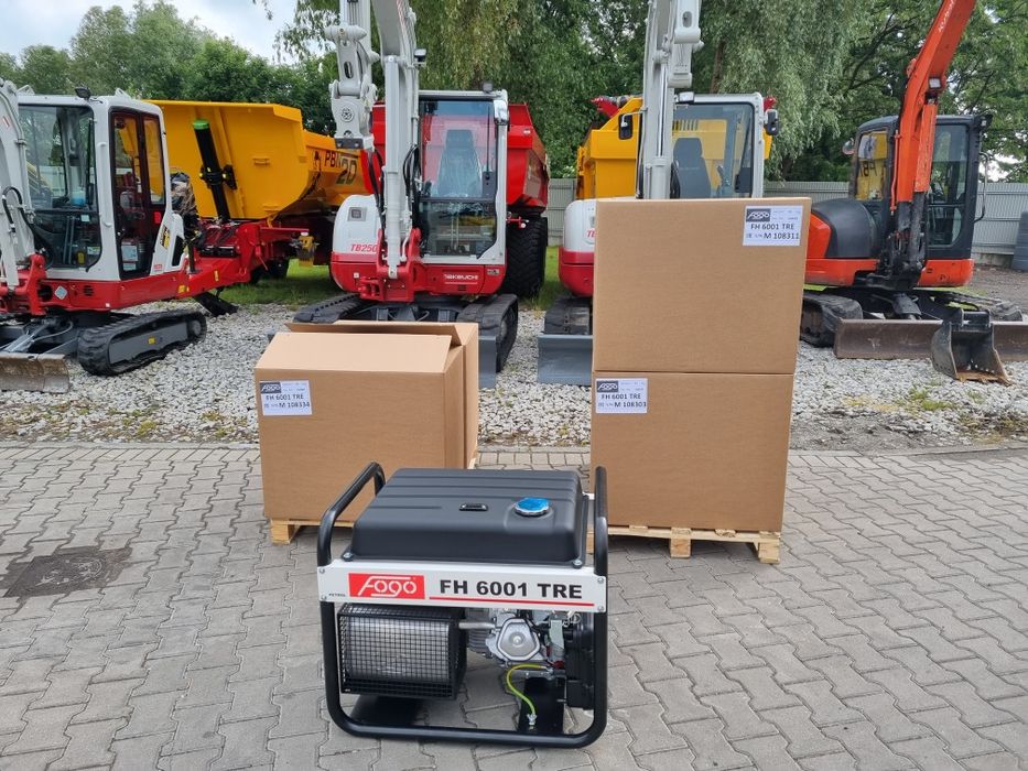Agregat Prądotwórczy FOGO FH6001TRE 6.2 kW Honda AVR wysyłka 24h