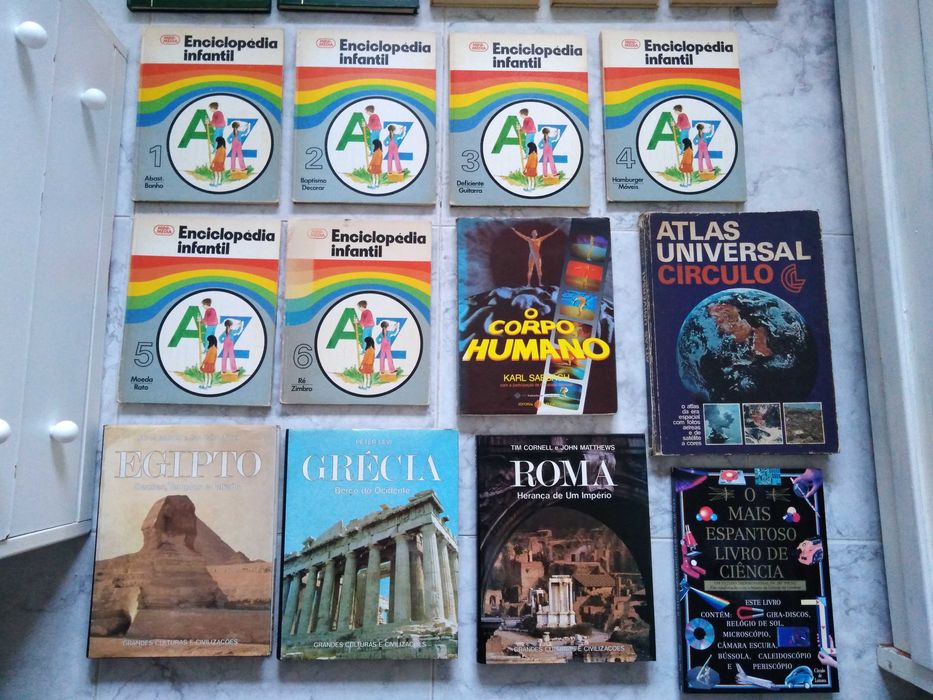 Livros e Enciclopédias Vários