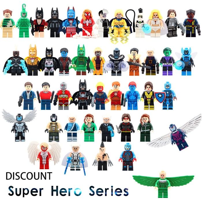 Новые фигурки Marvel - для lego лего