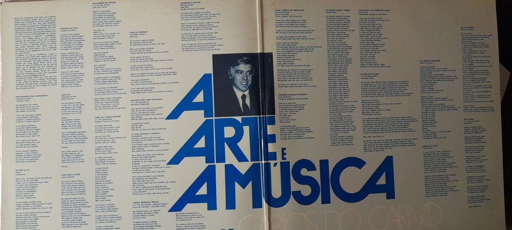 Carlos do Carmo - A arte e a música  (vinil duplo)