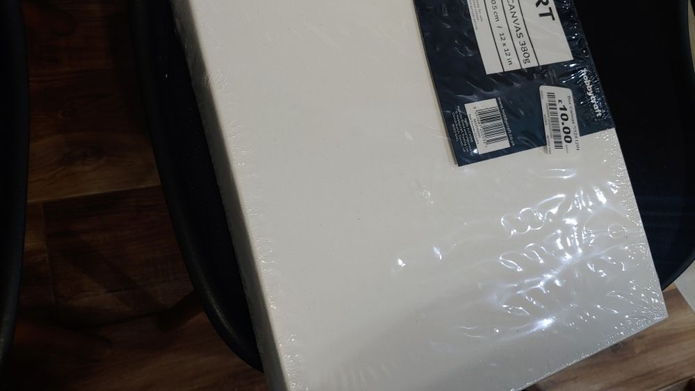 Холст для малювання для картини рисования полотно 30.5 х 30.5