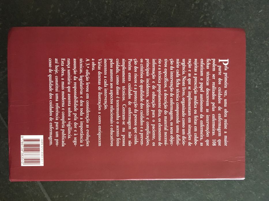 Livro Cuidados de Enfermagem  Fichas Técnicas
