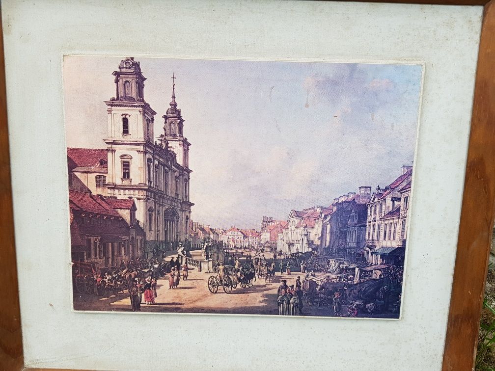 Reprodukcja Bernardo Canaletto Bellotto Krakowskie Przedmieście Nowy S