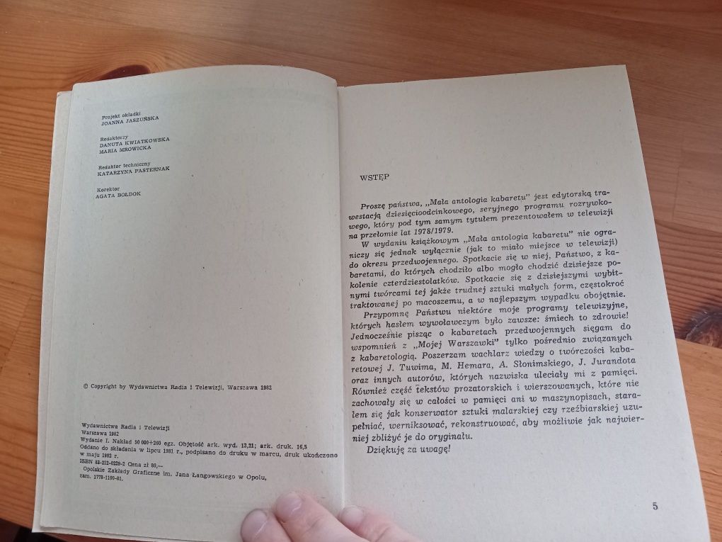 Mała Antologia Kabaretu Kazimierz Krukowski