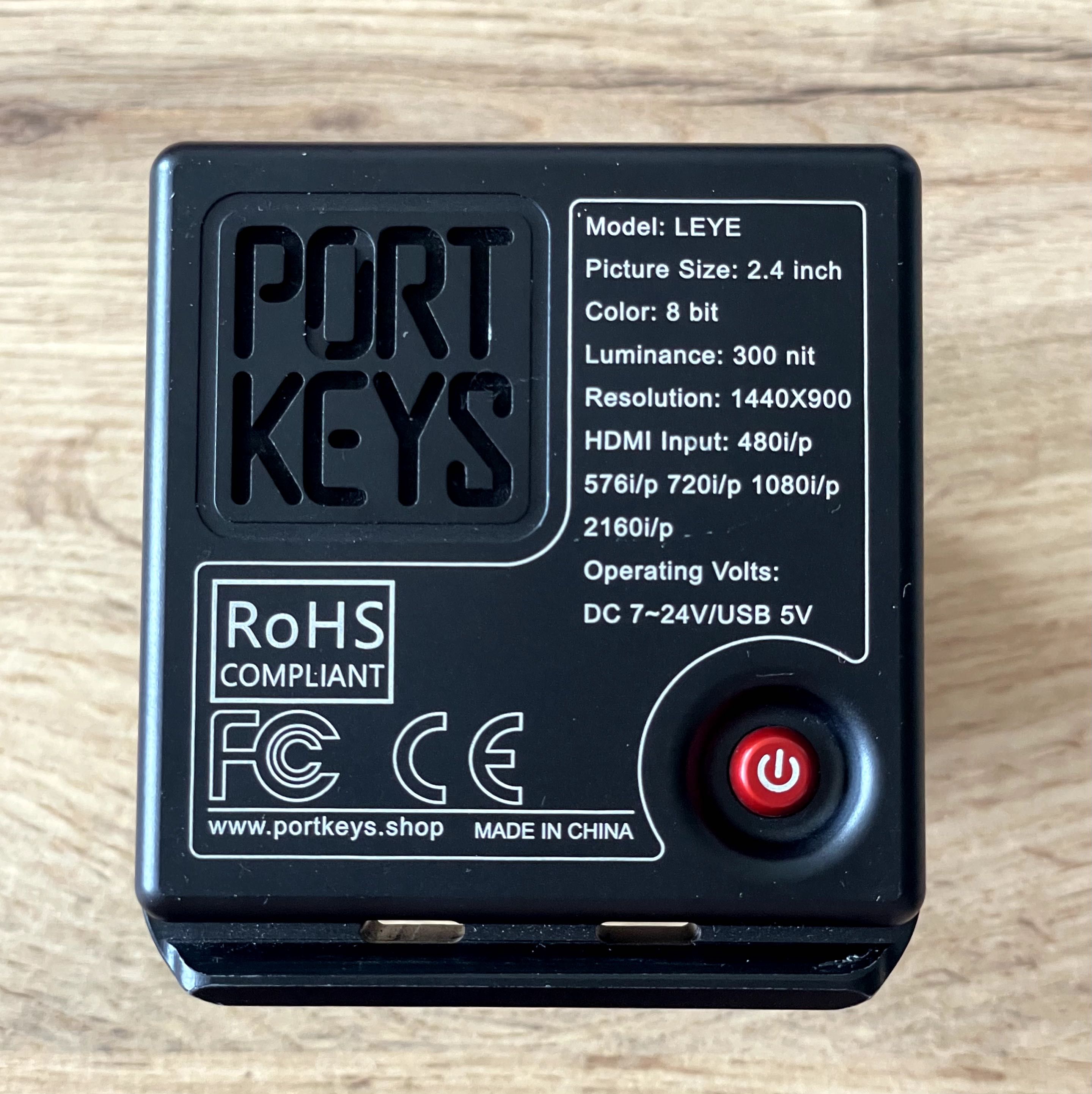 Portkeys Viewfinder LEYE - monitor / wizjer do kamer video