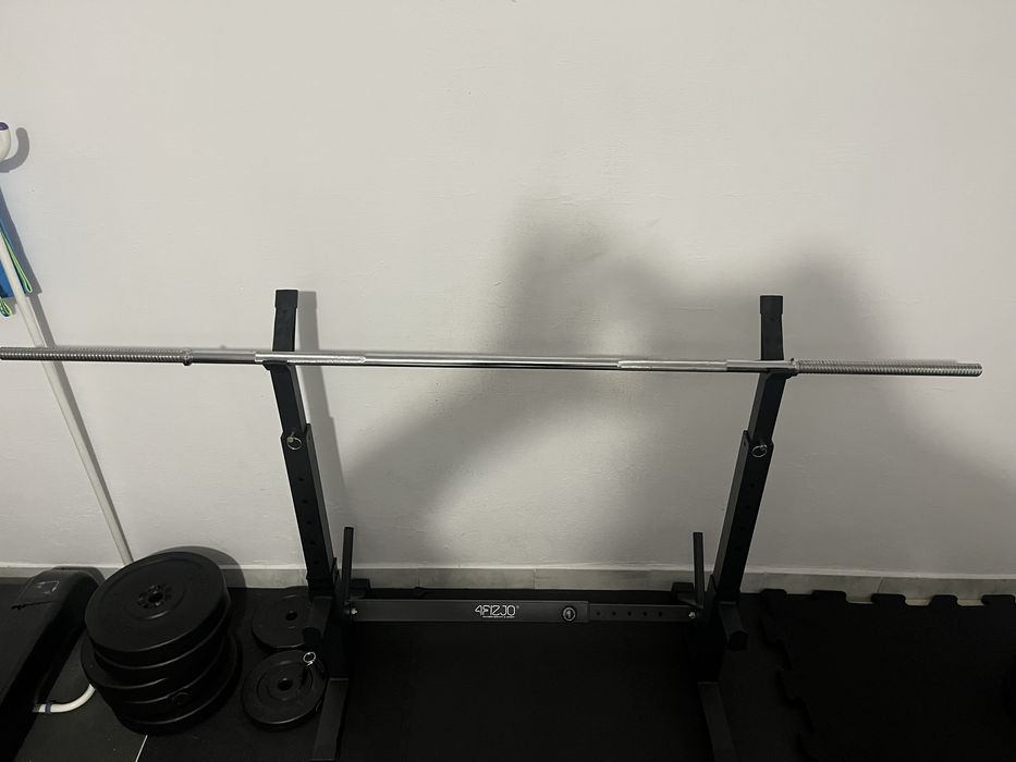 Stojak na sztange + sztanga