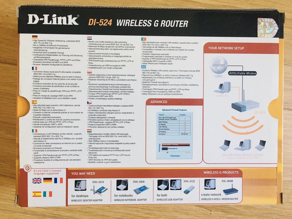 Wireless router - D LINK